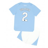 Manchester City Kyle Walker #2 Domaci Dres za djecu 2023-24 Kratak Rukav (+ Kratke hlače)